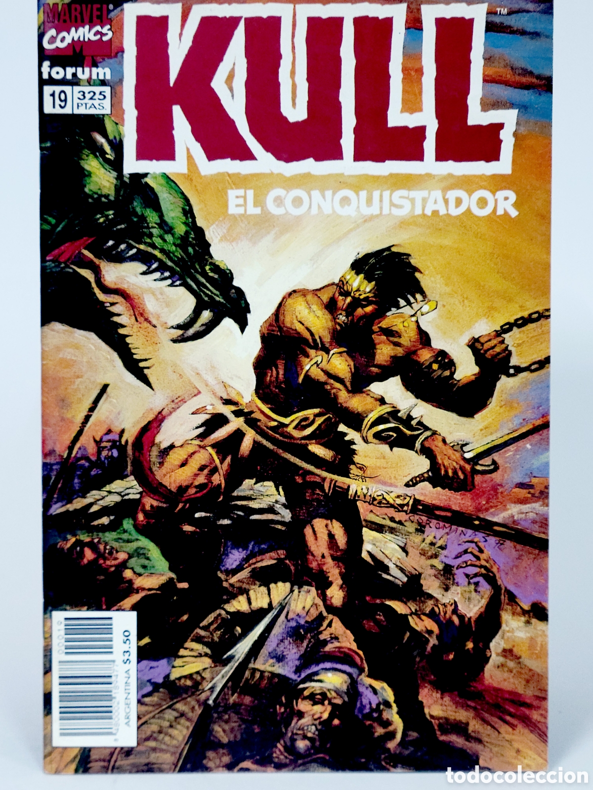 C&oacute;mics: C&Oacute;MIC KULL EL CONQUISTADOR 19 FORUM MARVEL GRAPA DE KIOSCO