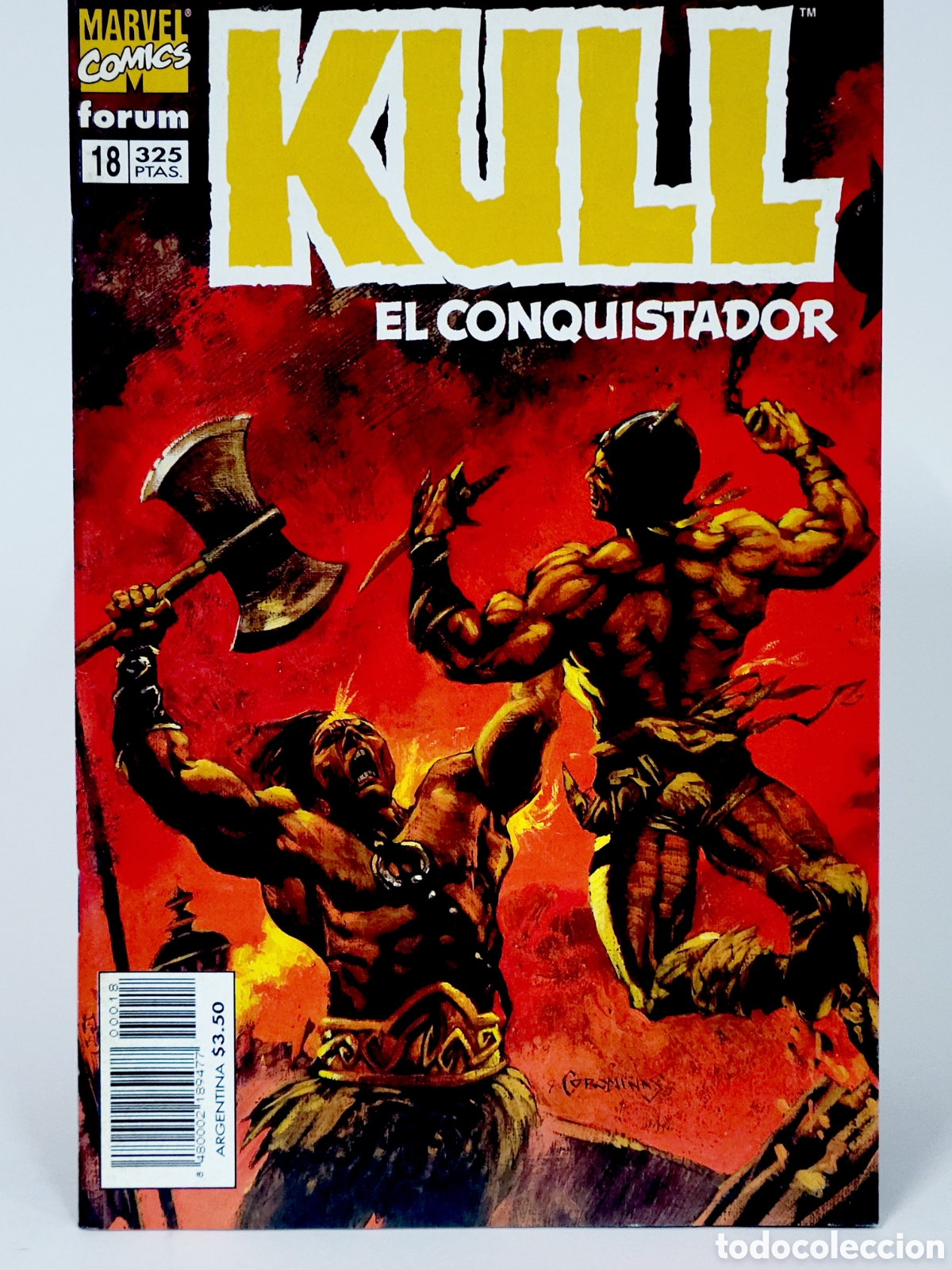 C&oacute;mics: C&Oacute;MIC KULL EL CONQUISTADOR 18 FORUM MARVEL GRAPA DE KIOSCO
