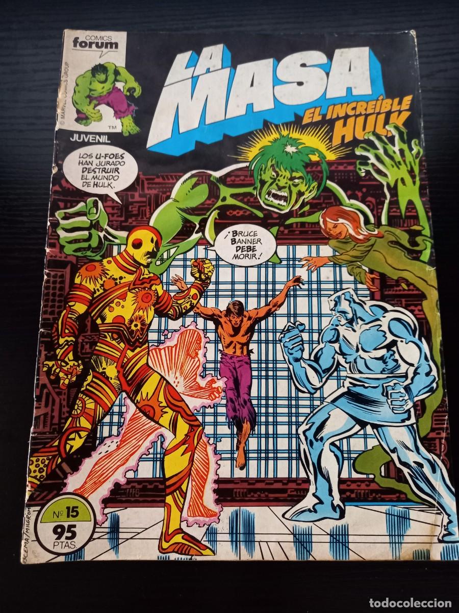 C&oacute;mics: La Masa. El incre&iacute;ble Hulk n&ordm; 15