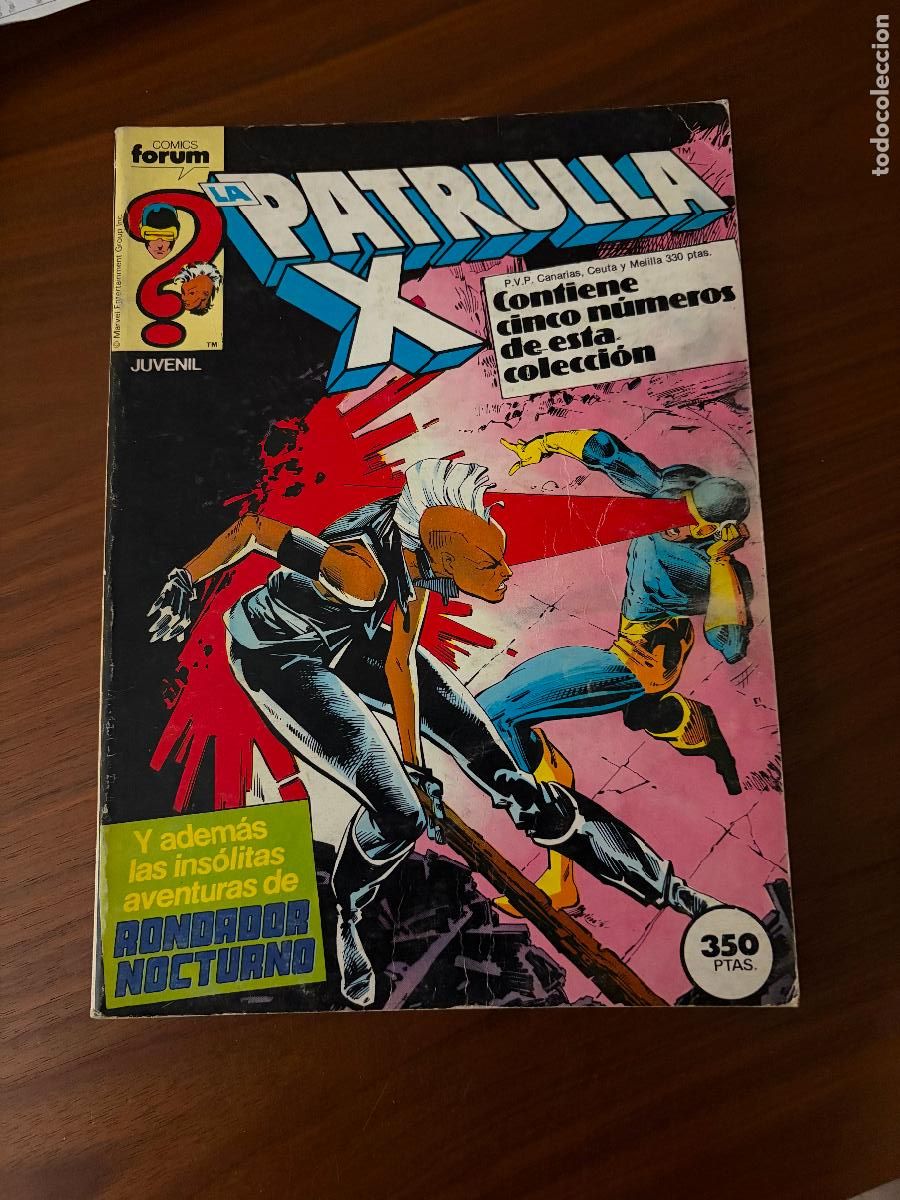 C&oacute;mics: LA PATRULLA X RETAPADO N&Uacute;MEROS 52 AL 56 , EDITORIAL FORUM