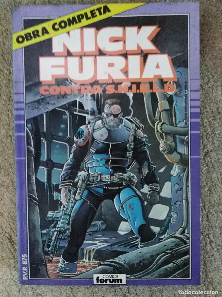 C&oacute;mics: Nick Furia contra Shield.Obra Completa en Retapado.Marvel.Forum