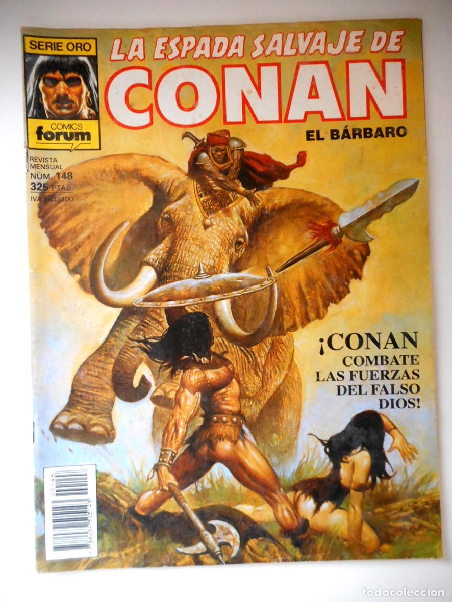 C&oacute;mics: LA ESPADA SALVAJE DE CONAN N&ordm;148 (FORUM-JUNIO 1994) -PRIMERA EDICI&Oacute;N-