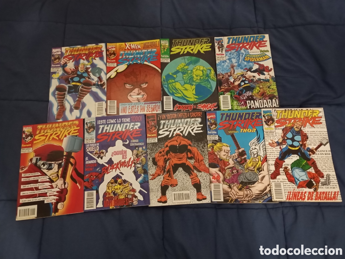 Comics : THUNDER STRIKE - LOTE DE 9 N&Uacute;MEROS (DE 12) - FORUM
