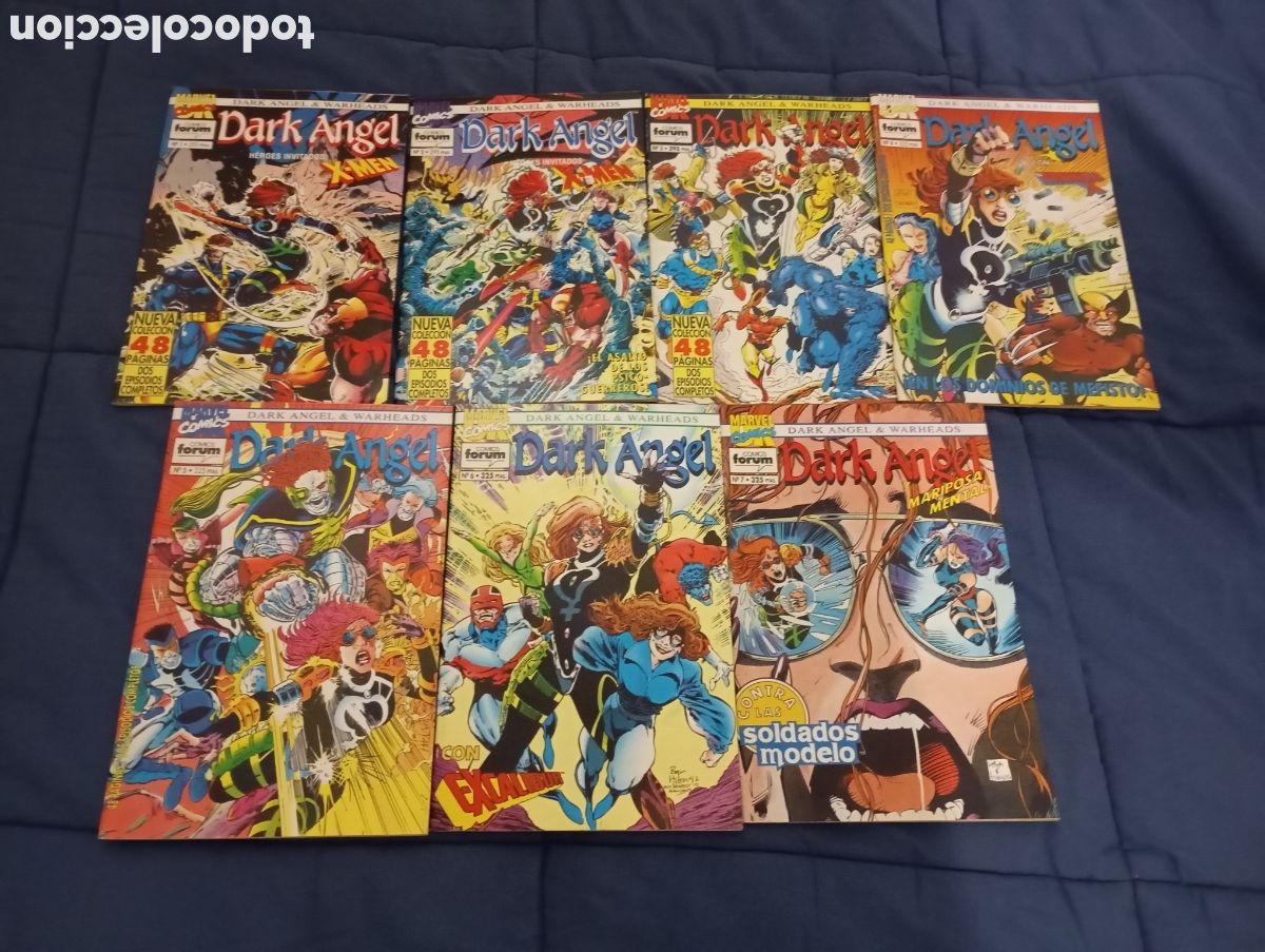 Comics: DARK ANGEL - LOTE DE 7 N&Uacute;MEROS - FORUM
