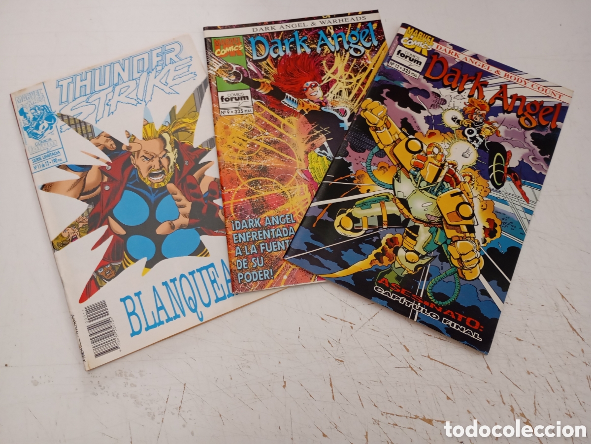 C&oacute;mics: DARK ANGEL Y THUNDER STRIKE - 3 N&Uacute;MEROS SUELTOS - (RESERVADO)