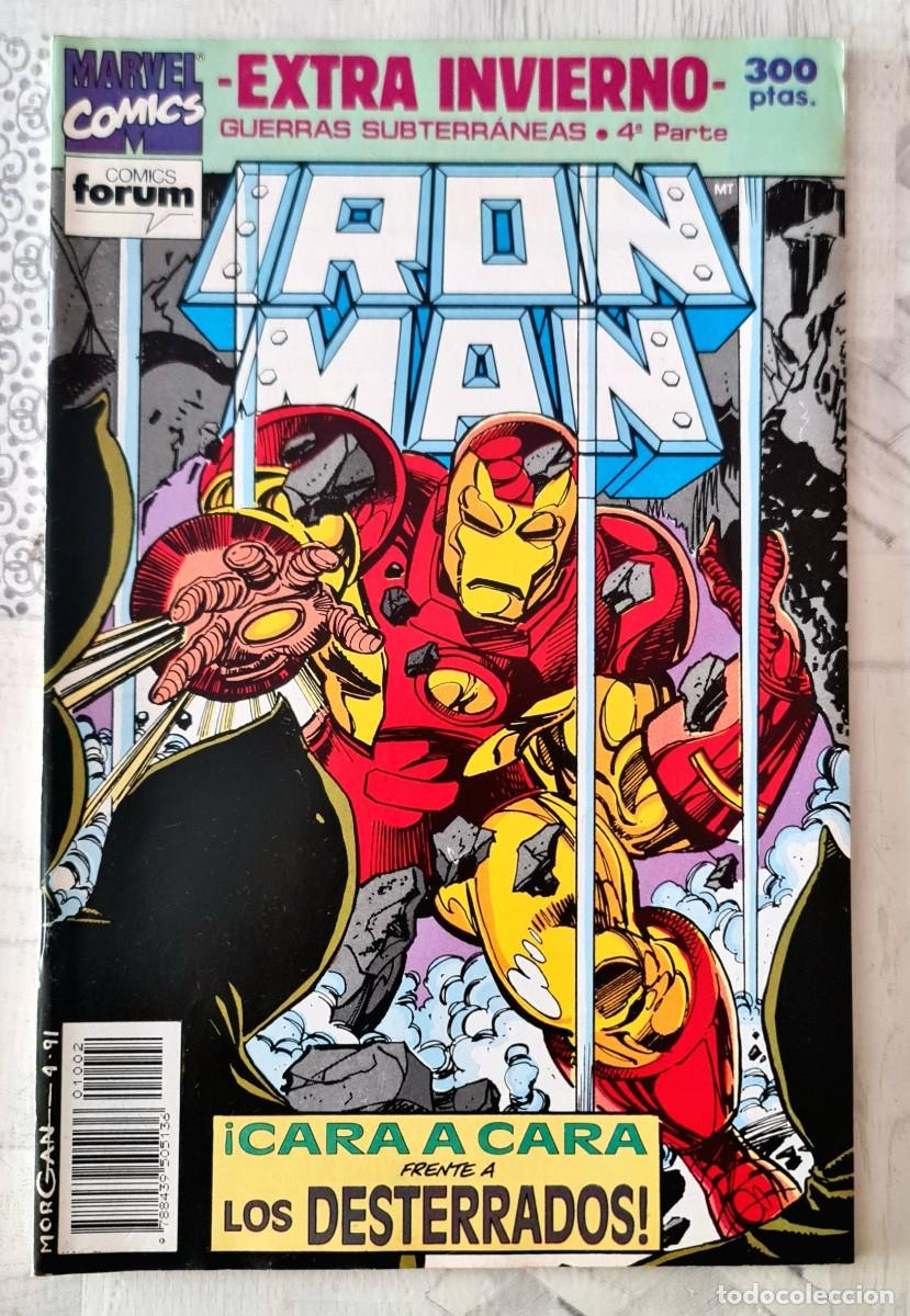 C&oacute;mics: IRON MAN EXTRA INVIERNO 92. Comics Forum 1992.