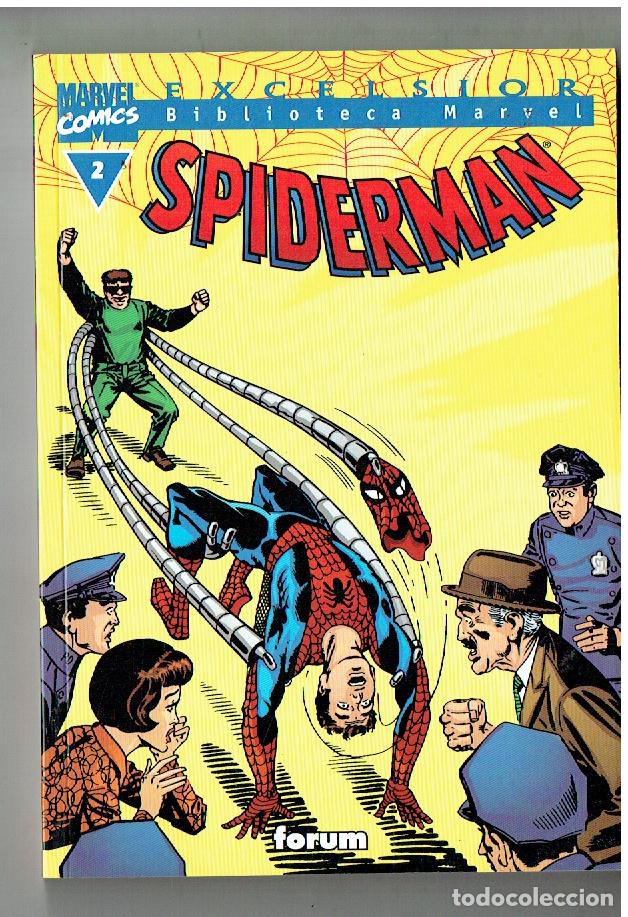 C&oacute;mics: BIBLIOTECA MARVEL. SPIDERMAN. N&ordm; 2. FORUM. (B/55.2. RUM) - Foto 1
