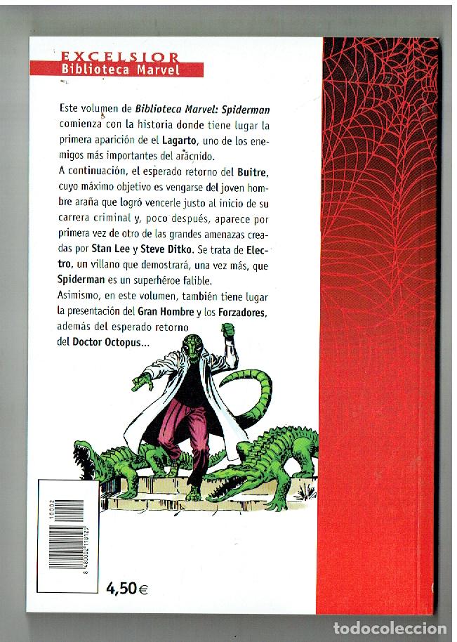 C&oacute;mics: BIBLIOTECA MARVEL. SPIDERMAN. N&ordm; 2. FORUM. (B/55.2. RUM) - Foto 2