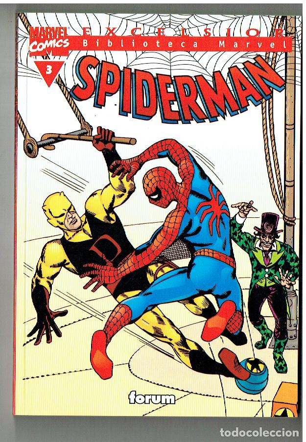 C&oacute;mics: BIBLIOTECA MARVEL. SPIDERMAN. N&ordm; 3. FORUM. (B/55.2. RUM)