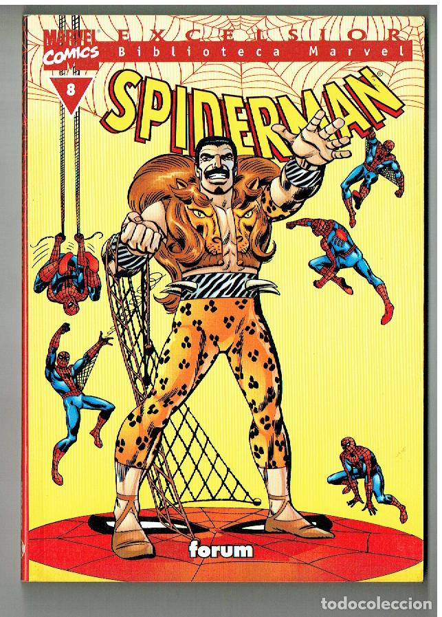 C&oacute;mics: BIBLIOTECA MARVEL. SPIDERMAN. N&ordm; 8. FORUM. (B/55.2. RUM)