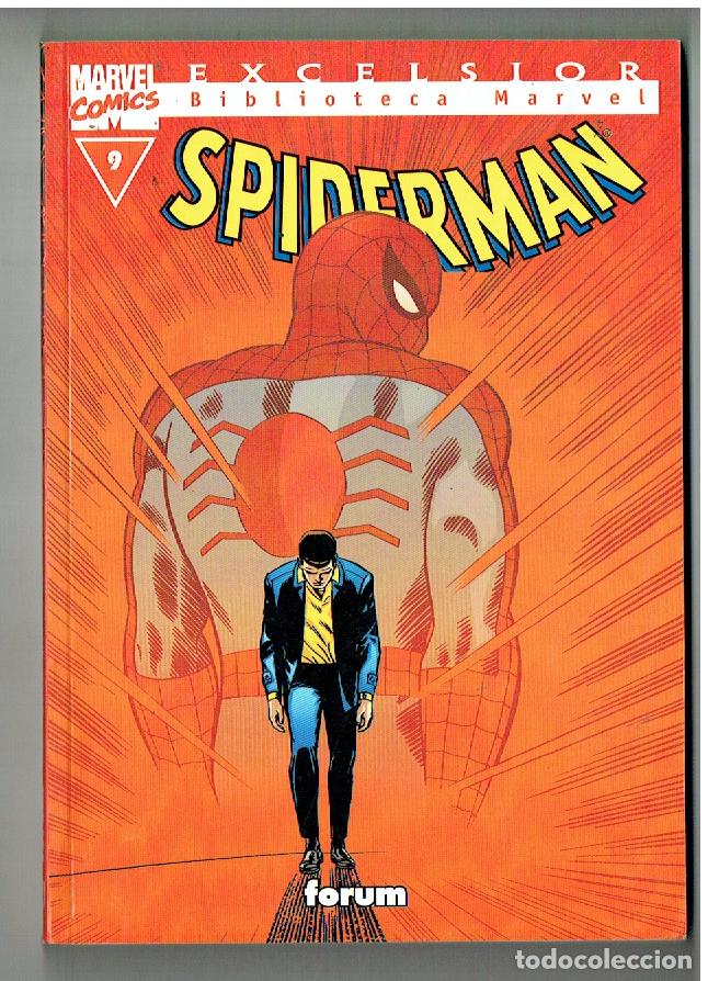 C&oacute;mics: BIBLIOTECA MARVEL. SPIDERMAN. N&ordm; 9. FORUM. (B/55.2. RUM) - Foto 1