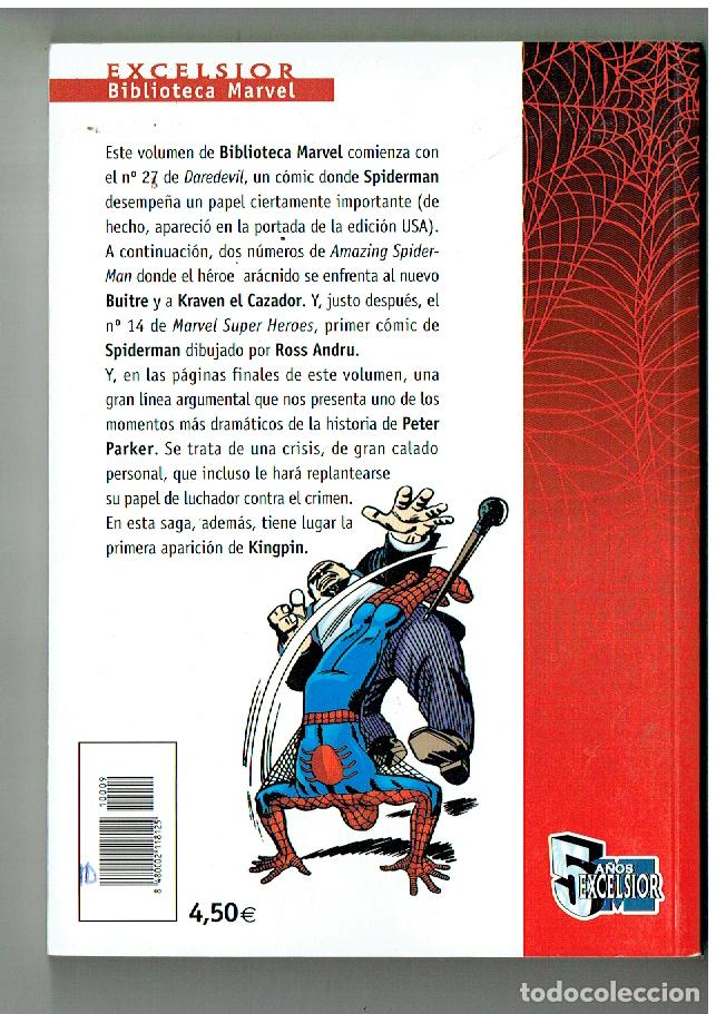 C&oacute;mics: BIBLIOTECA MARVEL. SPIDERMAN. N&ordm; 9. FORUM. (B/55.2. RUM) - Foto 2