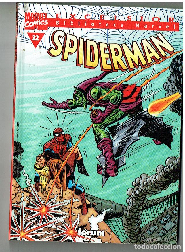 C&oacute;mics: BIBLIOTECA MARVEL. SPIDERMAN. N&ordm; 22. FORUM. (B/55.2. RUM)