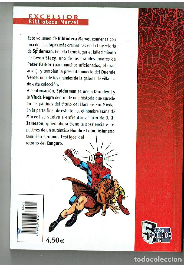 C&oacute;mics: BIBLIOTECA MARVEL. SPIDERMAN. N&ordm; 22. FORUM. (B/55.2. RUM) - Foto 2