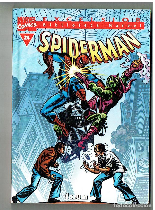 C&oacute;mics: BIBLIOTECA MARVEL. SPIDERMAN. N&ordm; 24. FORUM. (B/55.2. RUM)