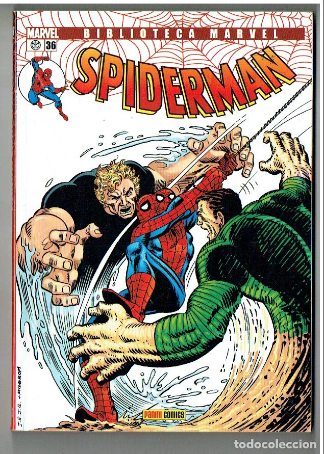 C&oacute;mics: BIBLIOTECA MARVEL. SPIDERMAN. N&ordm; 36. PANINI. (B/55.2. RUM)