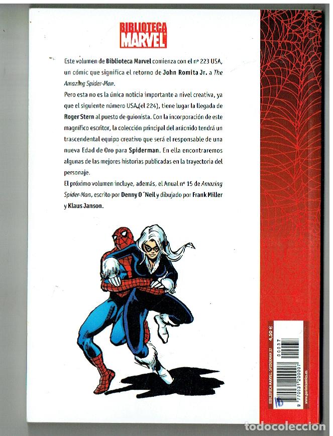 C&oacute;mics: BIBLIOTECA MARVEL. SPIDERMAN. N&ordm; 37. PANINI. (B/55.2. RUM) - Foto 2