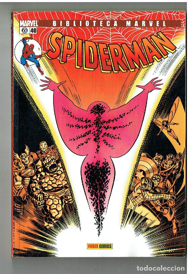 C&oacute;mics: BIBLIOTECA MARVEL. SPIDERMAN. N&ordm; 40. PANINI. (B/55.2. RUM)