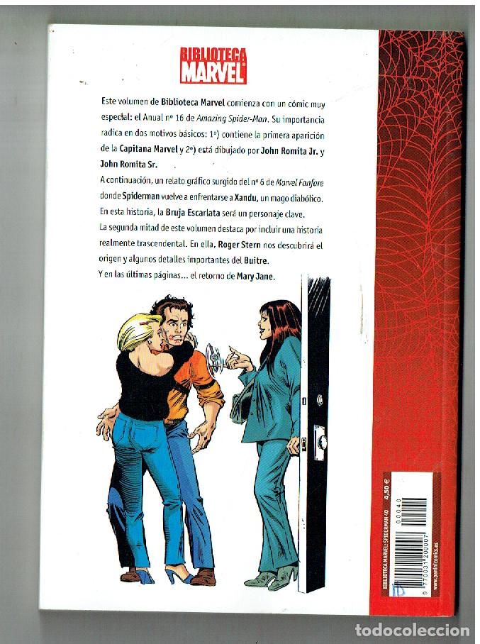 C&oacute;mics: BIBLIOTECA MARVEL. SPIDERMAN. N&ordm; 40. PANINI. (B/55.2. RUM) - Foto 2
