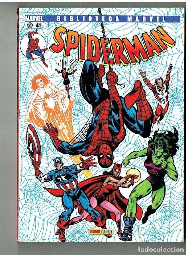 C&oacute;mics: BIBLIOTECA MARVEL. SPIDERMAN. N&ordm; 41. PANINI. (B/55.2. RUM)