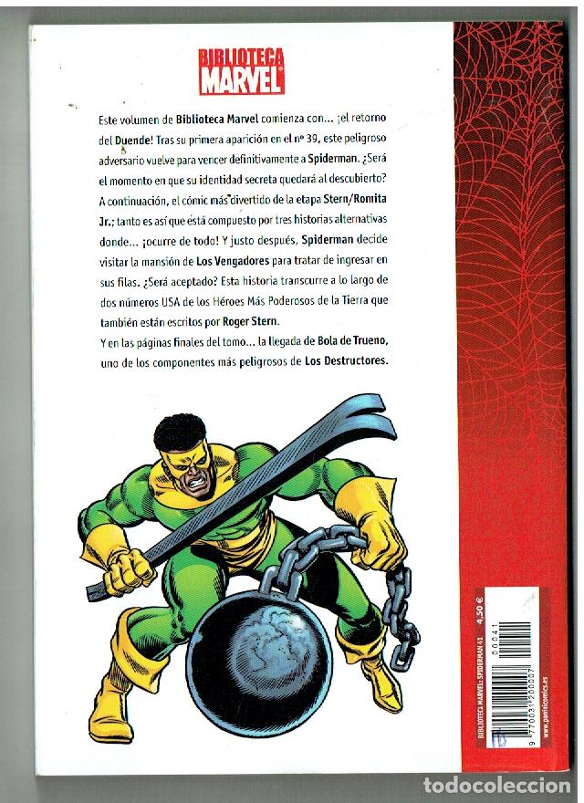 C&oacute;mics: BIBLIOTECA MARVEL. SPIDERMAN. N&ordm; 41. PANINI. (B/55.2. RUM) - Foto 2