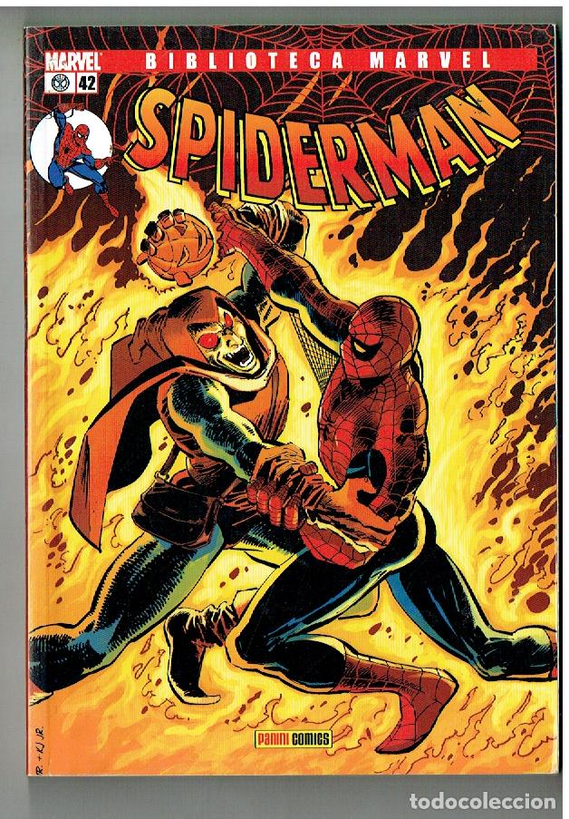 C&oacute;mics: BIBLIOTECA MARVEL. SPIDERMAN. N&ordm; 42. PANINI. (B/55.2. RUM) - Foto 1