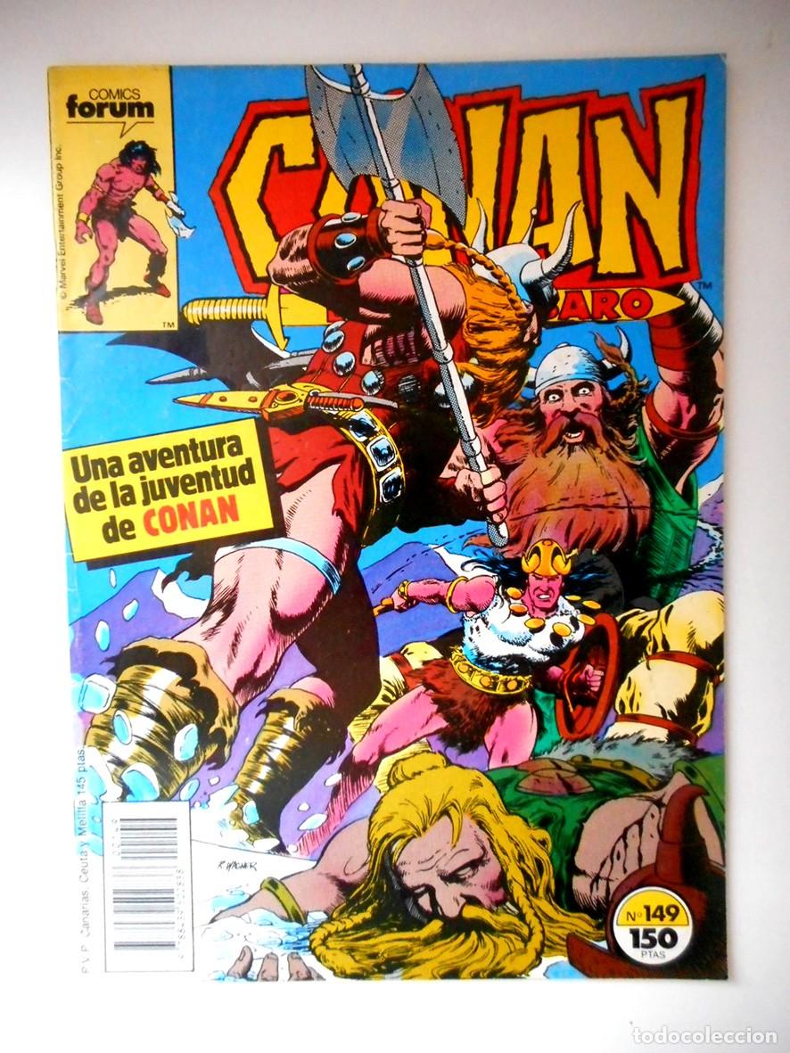 C&oacute;mics: CONAN EL B&Aacute;RBARO N&ordm;149 LA CASA ESTRECHA (FORUM-JULIO 1989) JAMES OWSLEY - VAL SMEIKS