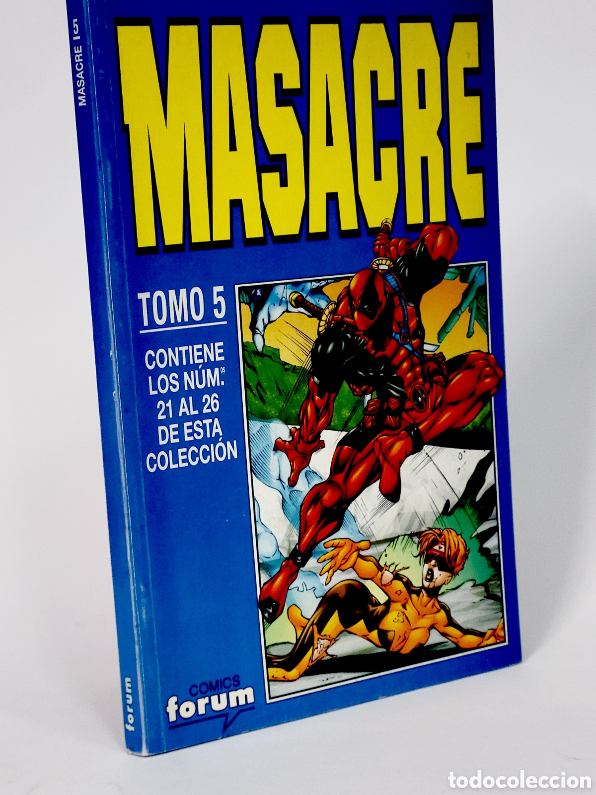 C&oacute;mics: C&Oacute;MIC MASACRE 5 VOL.3 21 AL 26 RETAPADO FORUM MARVEL BUEN ESTADO