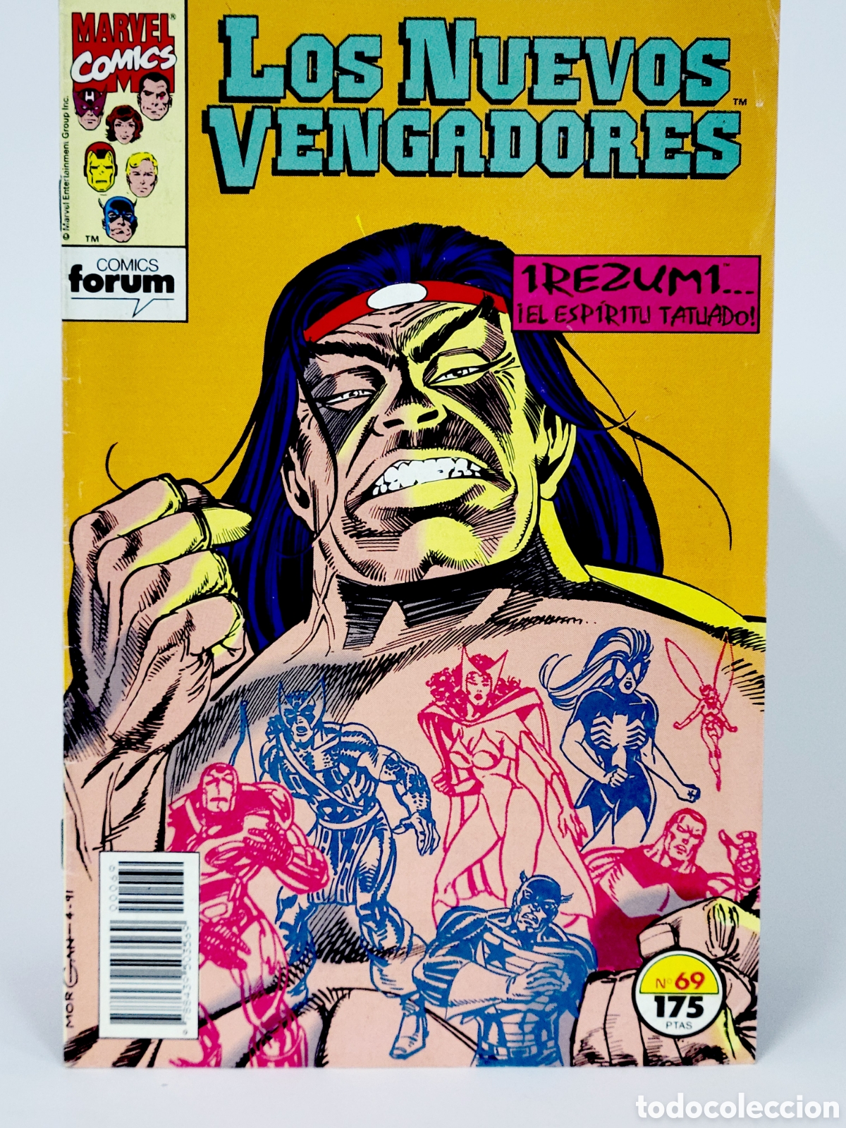 C&oacute;mics: C&Oacute;MIC LOS NUEVOS VENGADORES 69 FORUM MARVEL MUY BUEN ESTADO