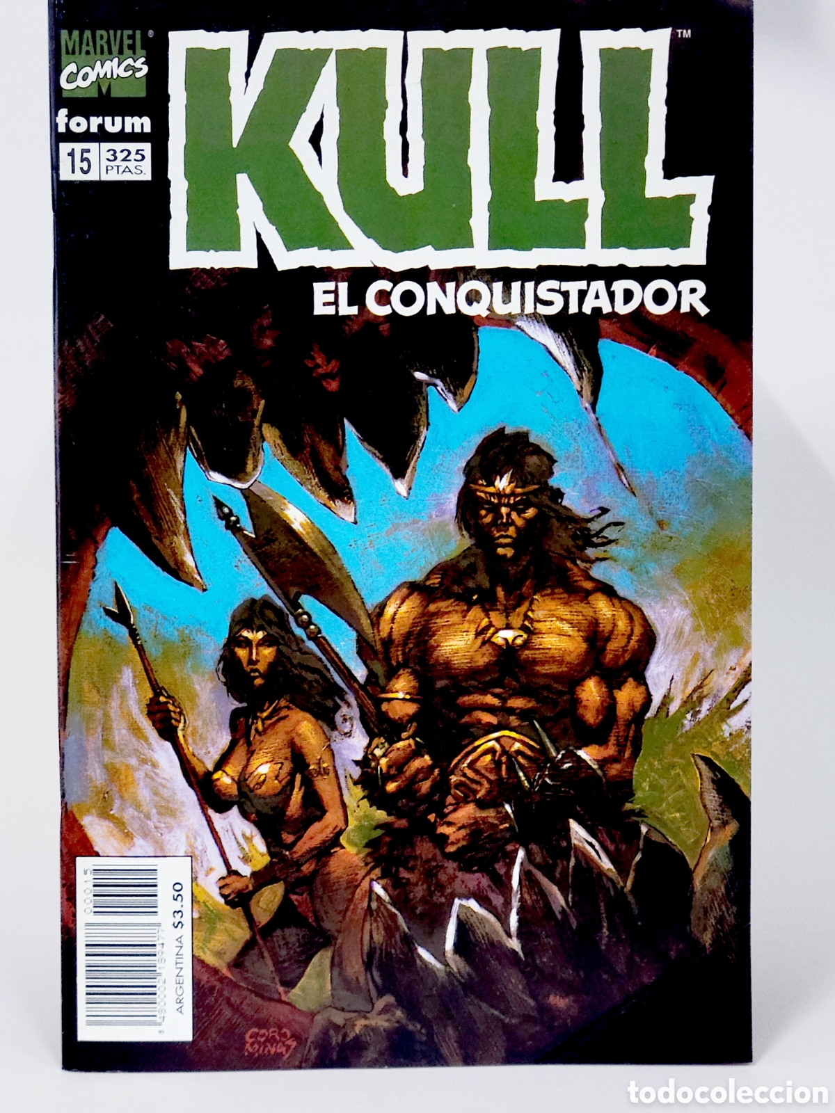 C&oacute;mics: C&Oacute;MIC KULL EL CONQUISTADOR 15 FORUM MARVEL GRAPA MUY BUEN ESTADO