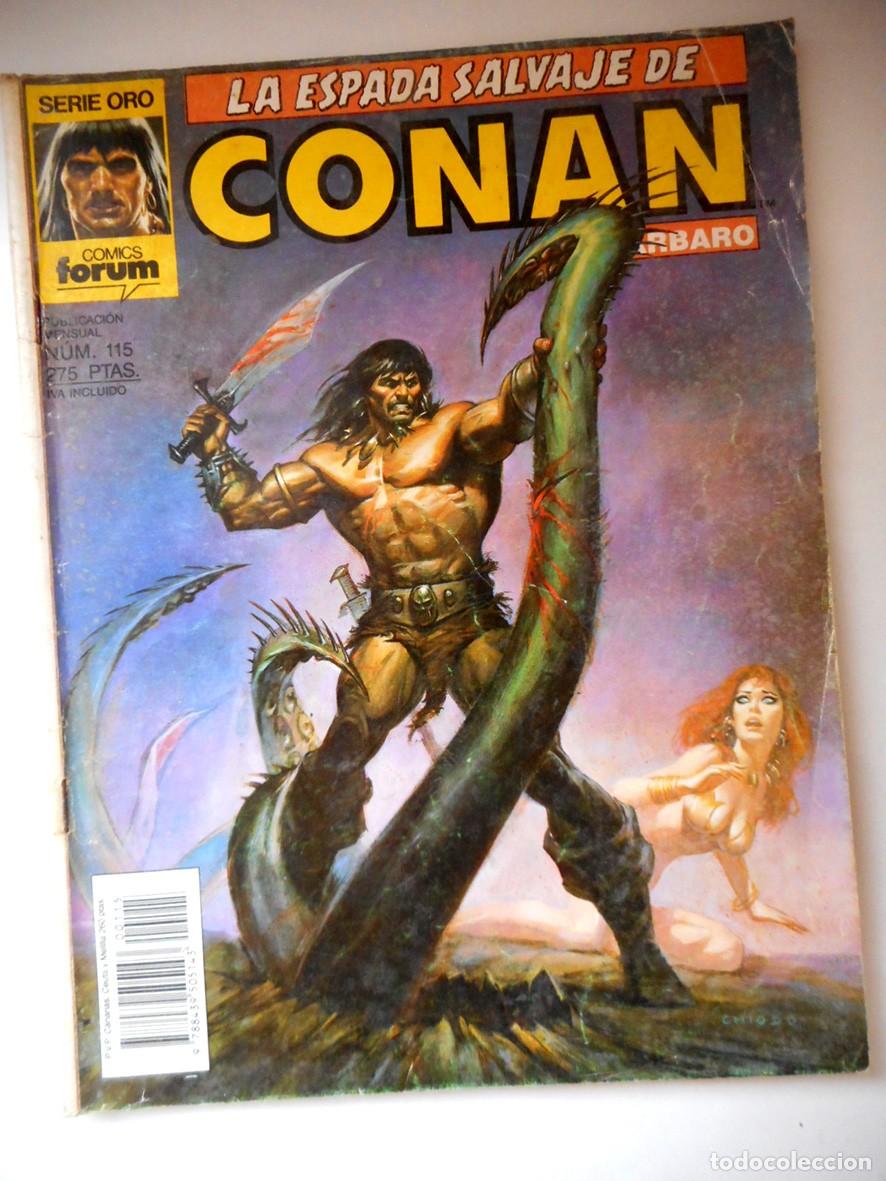 C&oacute;mics: LA ESPADA SALVAJE DE CONAN N&ordm;115 (FORUM-SEPTIEMBRE 1991) -PRIMERA EDICI&Oacute;N-