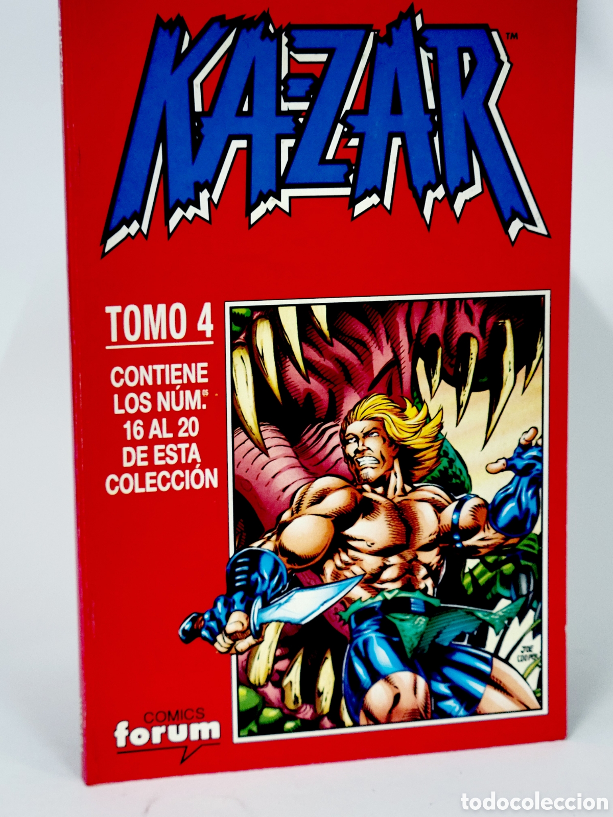 C&oacute;mics: C&Oacute;MIC KA-ZAR 4 16 AL 20 RETAPADO FORUM MARVEL CASI EXCELENTE ESTADO
