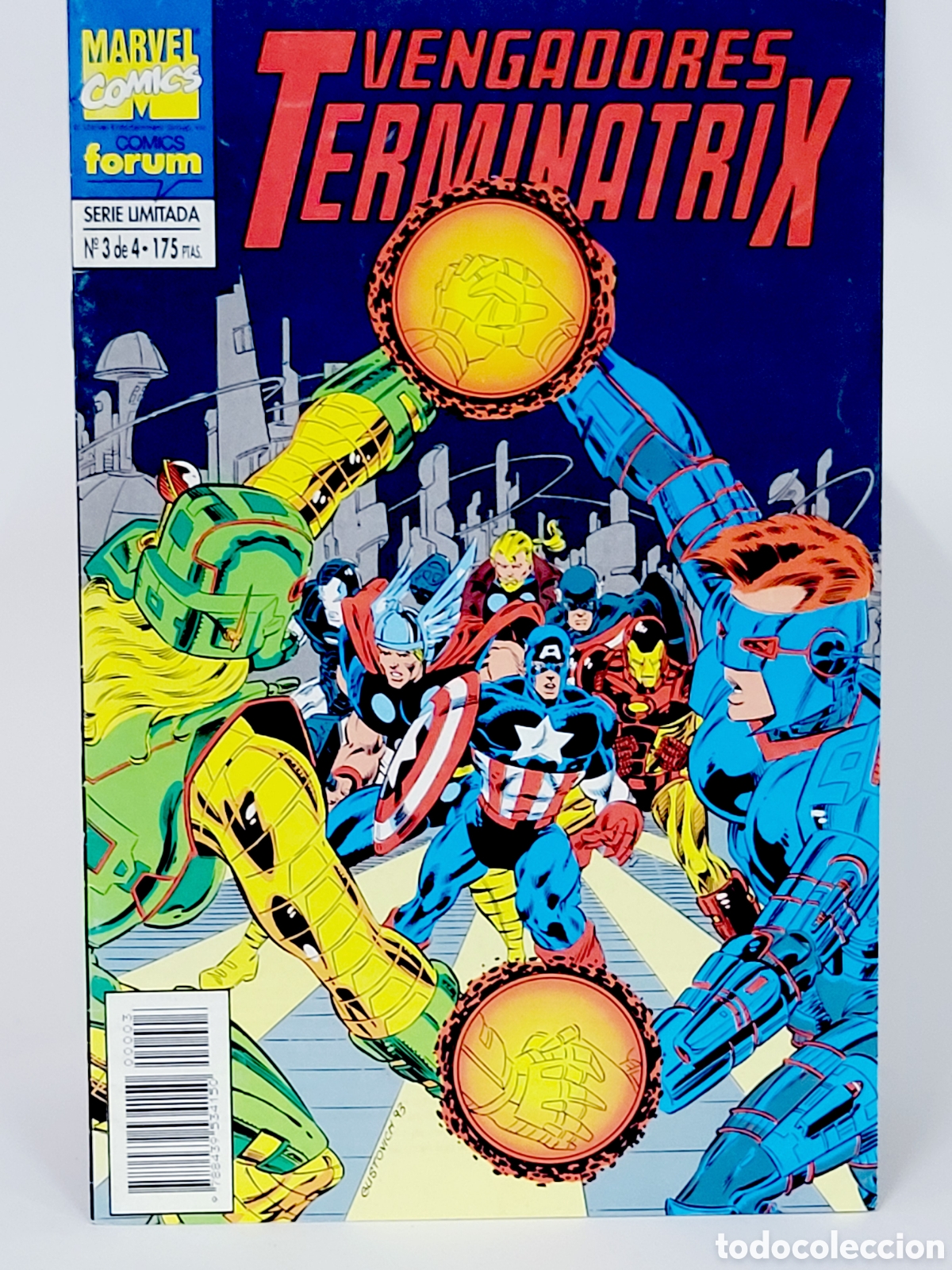 C&oacute;mics: C&Oacute;MIC VENGADORES TERMINATRIX 3 FORUM MARVEL GRAPA CASI EXCELENTE ESTADO