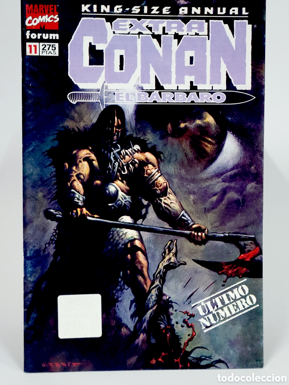 C&oacute;mics: C&Oacute;MIC EXTRA CONAN EL B&Aacute;RBARO 11 FORUM MARVEL GRAPA EXCELENTE ESTADO