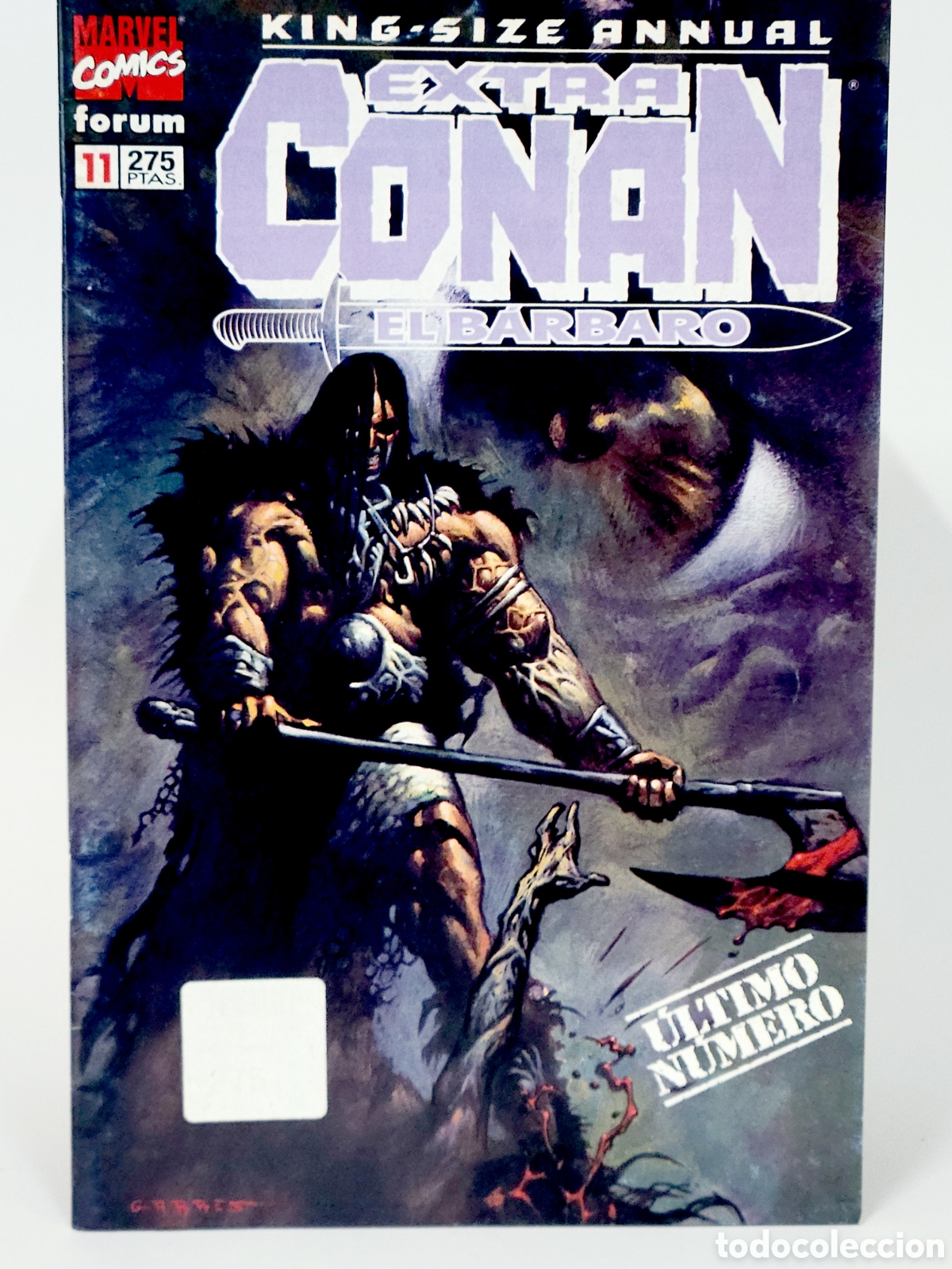 C&oacute;mics: C&Oacute;MIC EXTRA CONAN EL B&Aacute;RBARO 11 FORUM MARVEL GRAPA EXCELENTE ESTADO
