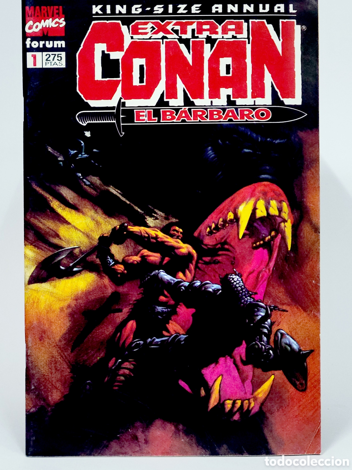 C&oacute;mics: C&Oacute;MIC EXTRA CONAN EL B&Aacute;RBARO 1 FORUM MARVEL MUY BUEN ESTADO