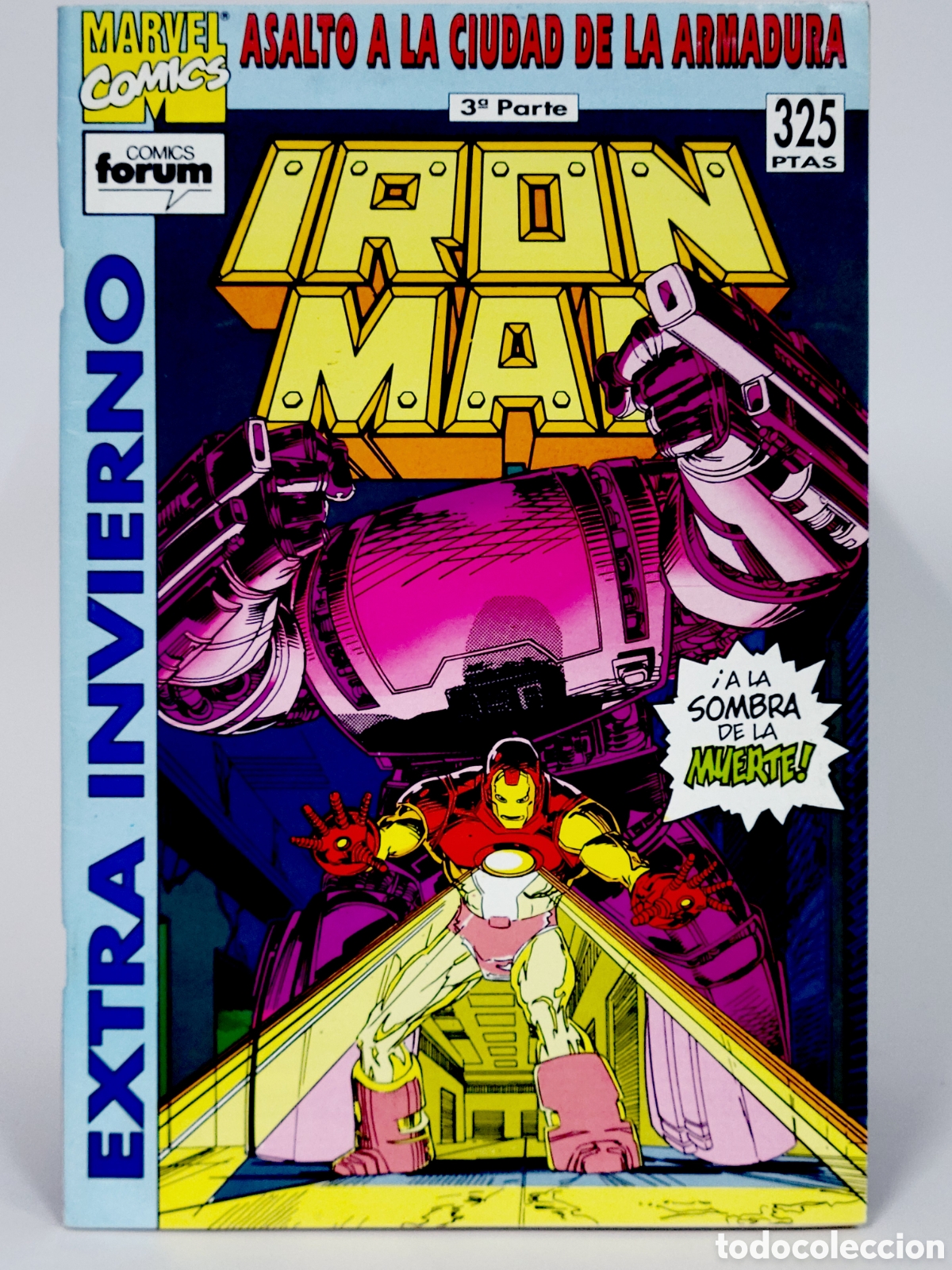 C&oacute;mics: C&Oacute;MIC IRON MAN EXTRA INVIERNO ESPECIAL FORUM MARVEL GRAPA EXCELENTE ESTADO - Foto 1