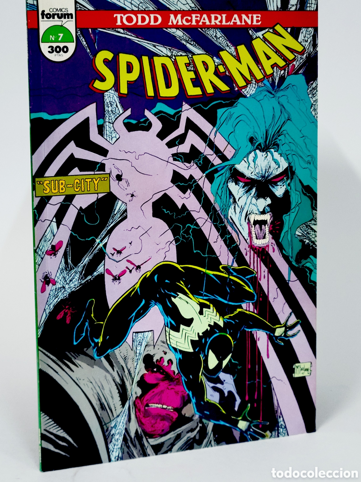 C&oacute;mics: C&Oacute;MIC SPIDERMAN 7 TODD MCFARLANE FORUM MARVEL GRAPA EXCELENTE ESTADO