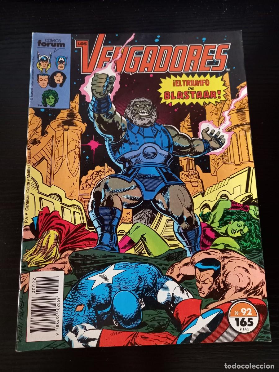 C&oacute;mics: Los Vengadores Vol 1 n&ordm; 92