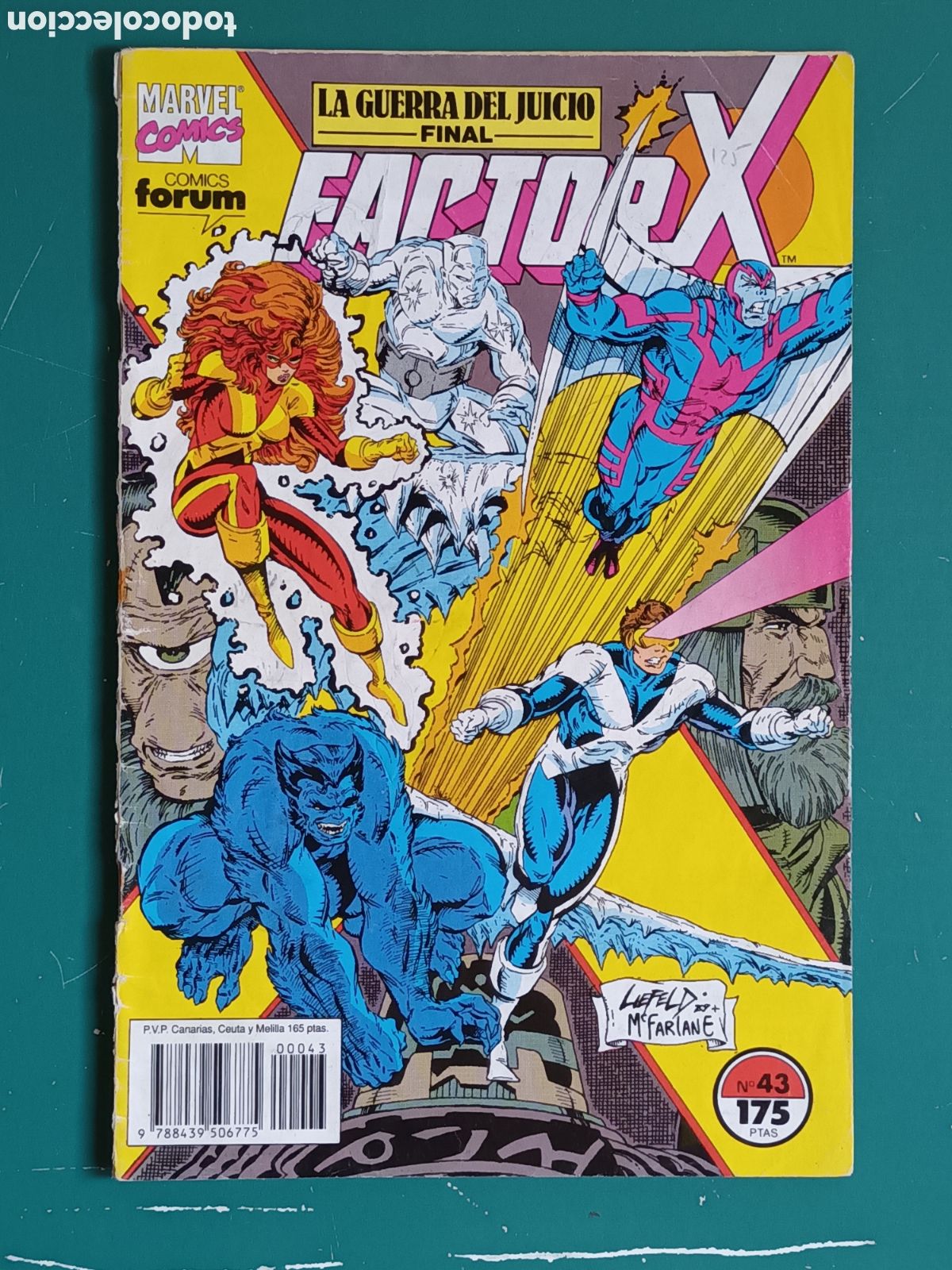 C&oacute;mics: Factor-X vol 1 N 43 FORUM - MARVEL 1991