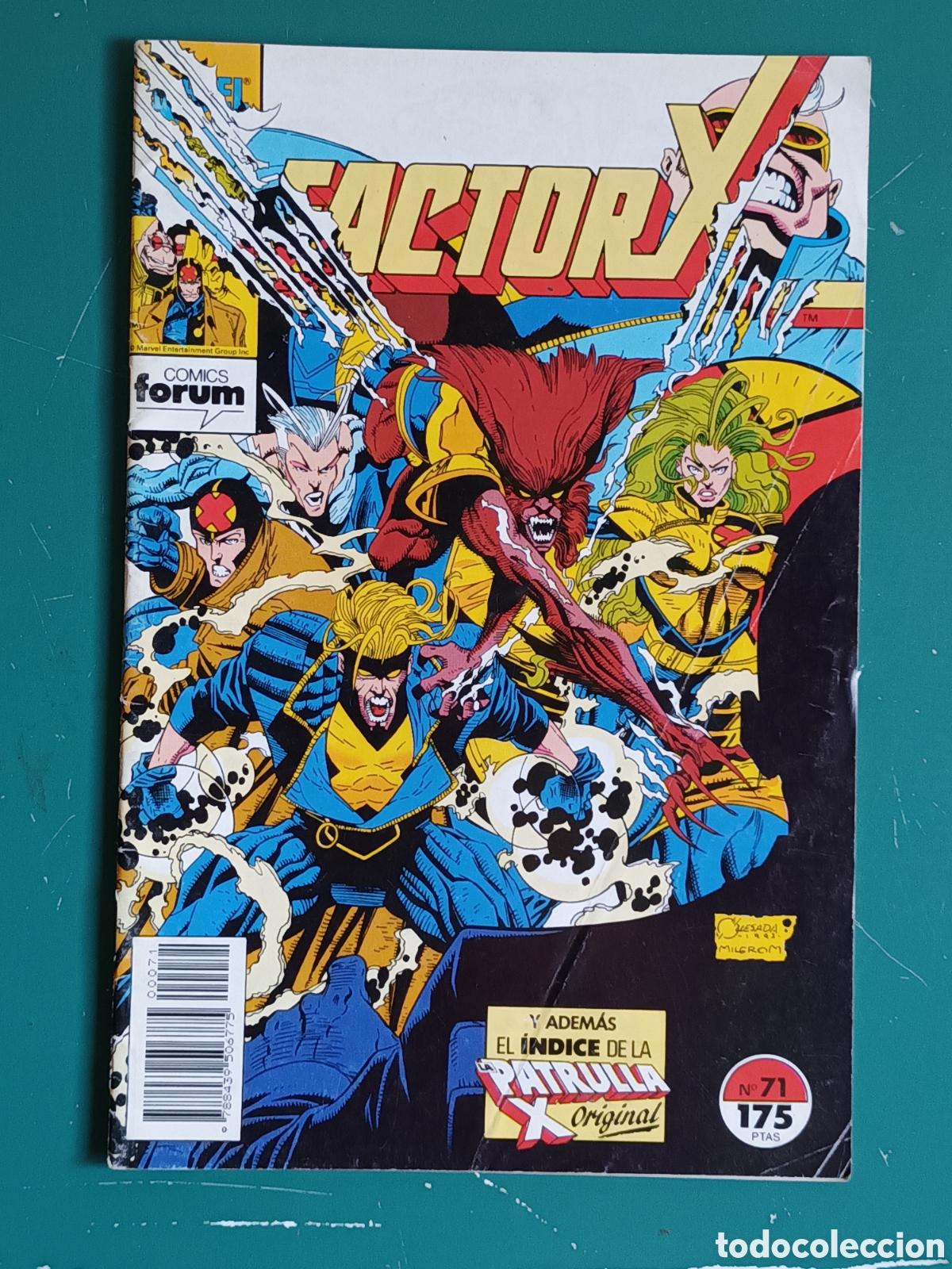 C&oacute;mics: Factor-X vol. 1 N&ordm; 71 FORUM - MARVEL 1993 - Foto 1