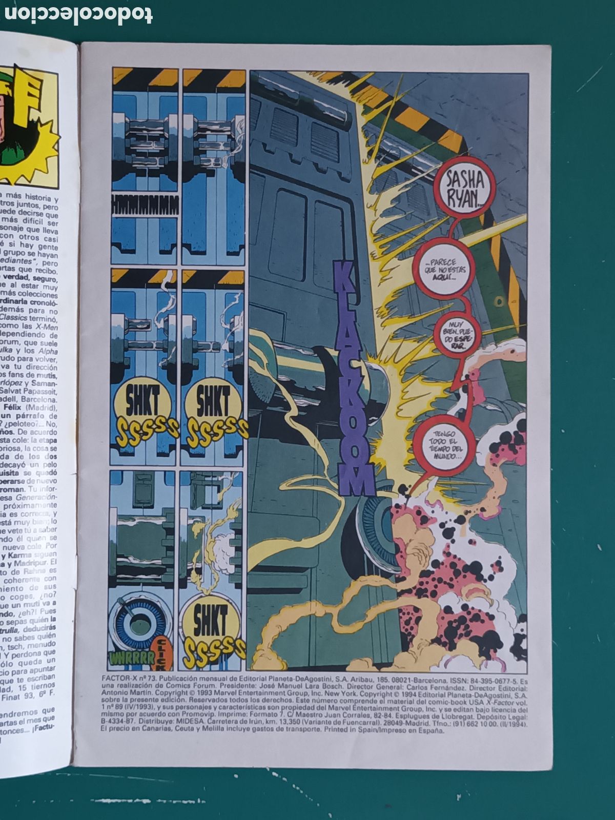 C&oacute;mics: Factor-X vol. 1 N&ordm; 73 FORUM - MARVEL 1994 - Foto 2