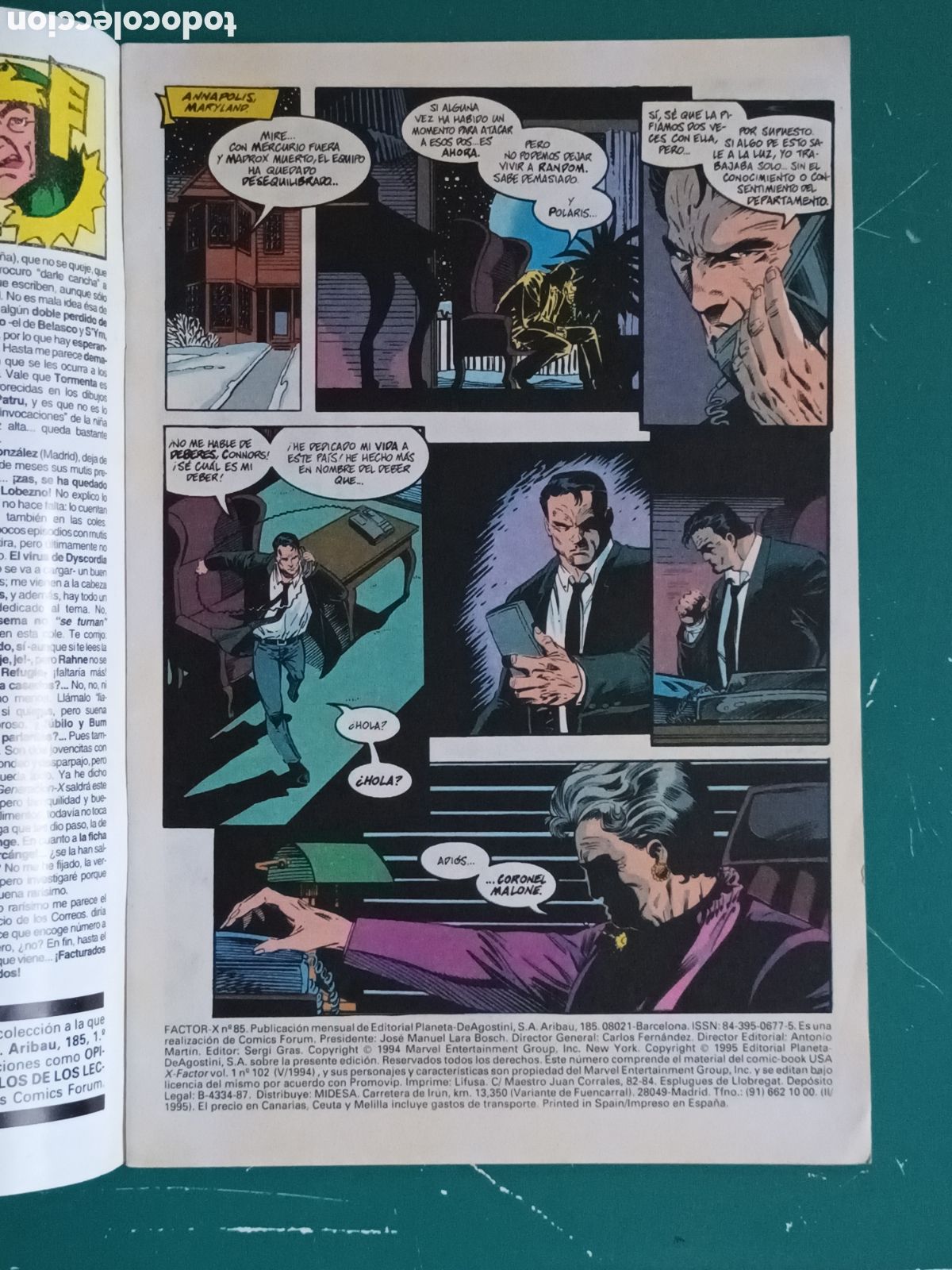 C&oacute;mics: Factor-X vol. 1 N&ordm; 85 FORUM - MARVEL 1995 - Foto 2