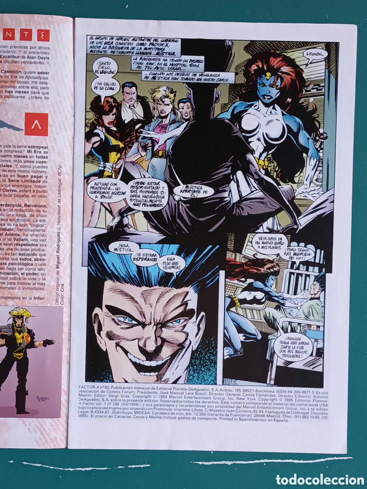 C&oacute;mics: Factor-X vol. 1 N&ordm; 92 FORUM - MARVEL 1995 - Foto 3