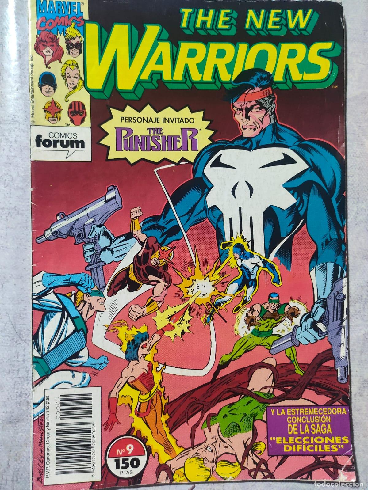 C&oacute;mics: THE NEW WARRIORS NUMERO 9