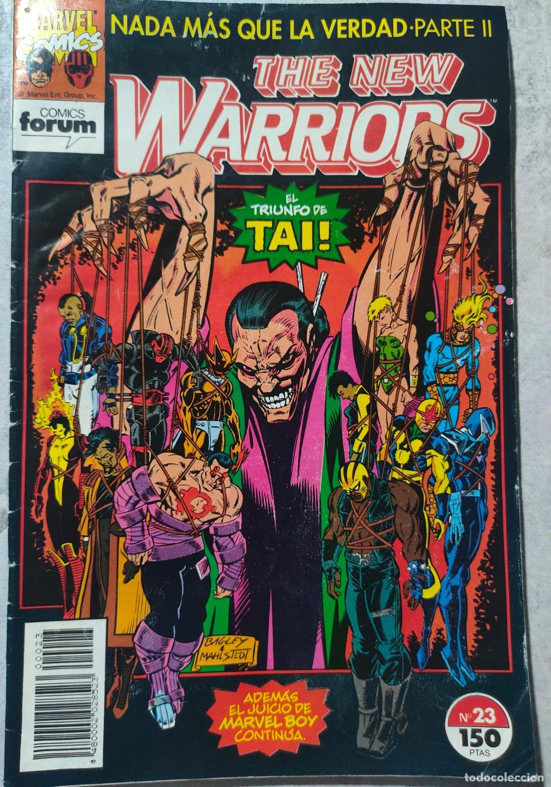 C&oacute;mics: THE NEW WARRIORS NUMERO 23