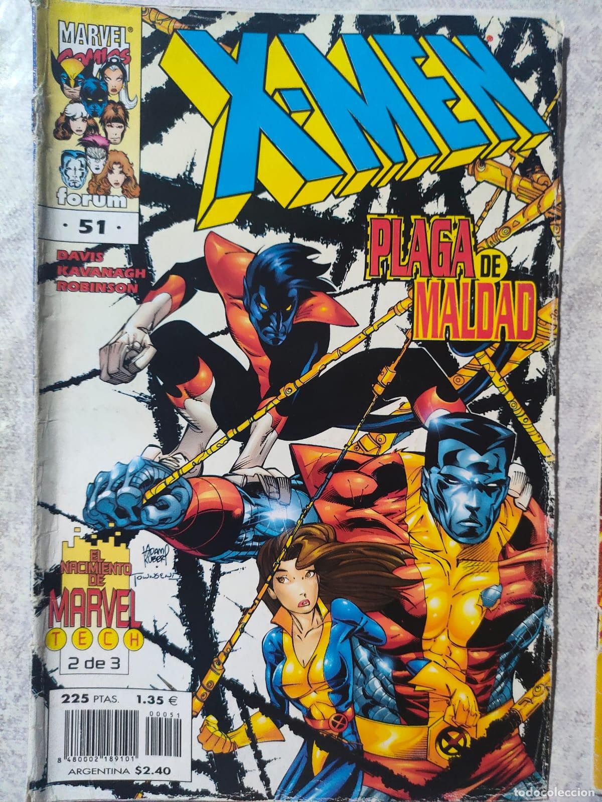 C&oacute;mics: X MEN VOL 2 NUMERO 51
