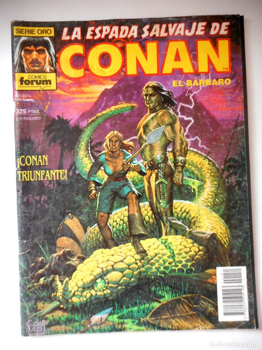 C&oacute;mics: LA ESPADA SALVAJE DE CONAN N&ordm;152 (FORUM-OCTUBRE 1994) -PRIMERA EDICI&Oacute;N-