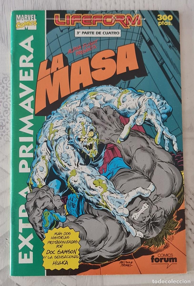C&oacute;mics: LA MASA EXTRA PRIMAVERA 91. Numero &uacute;nico. Comics Forum 1991