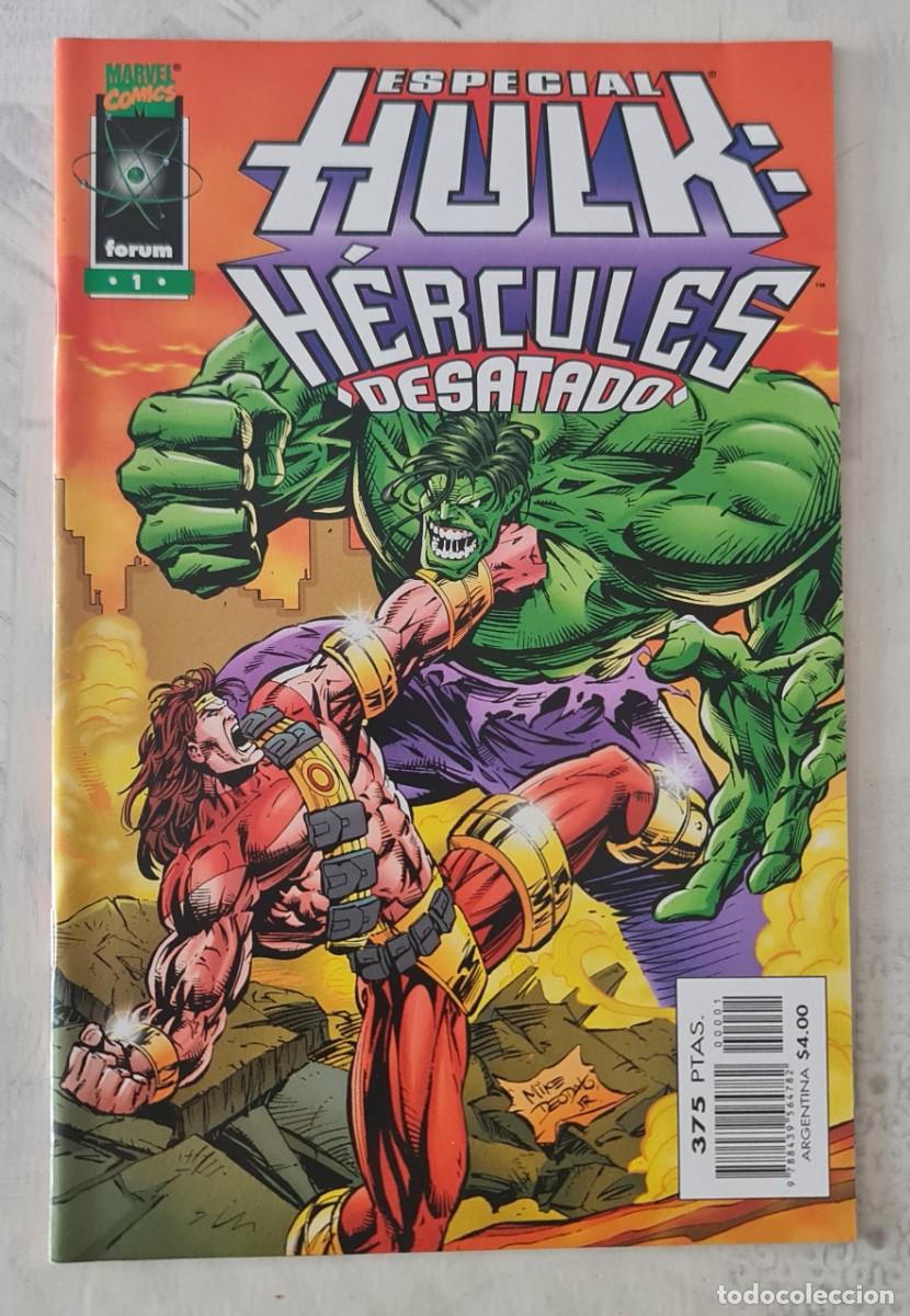 C&oacute;mics: ESPECIAL HULK: HERCULES DESATADO. Numero &uacute;nico. Comics Forum 1997